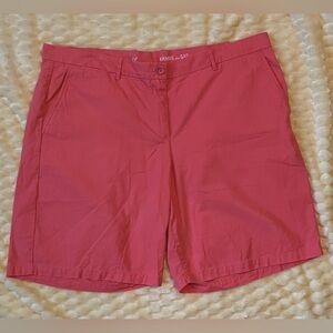 GAP Boyfriend Chino/Khaki Roll-Up SHORTS 18 - 9' inseam